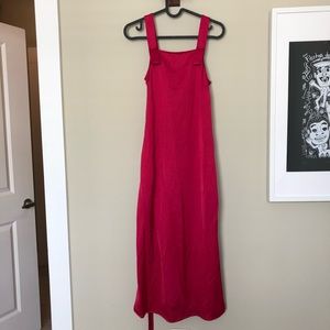 NWT Armani exchange hot pink maxi dress